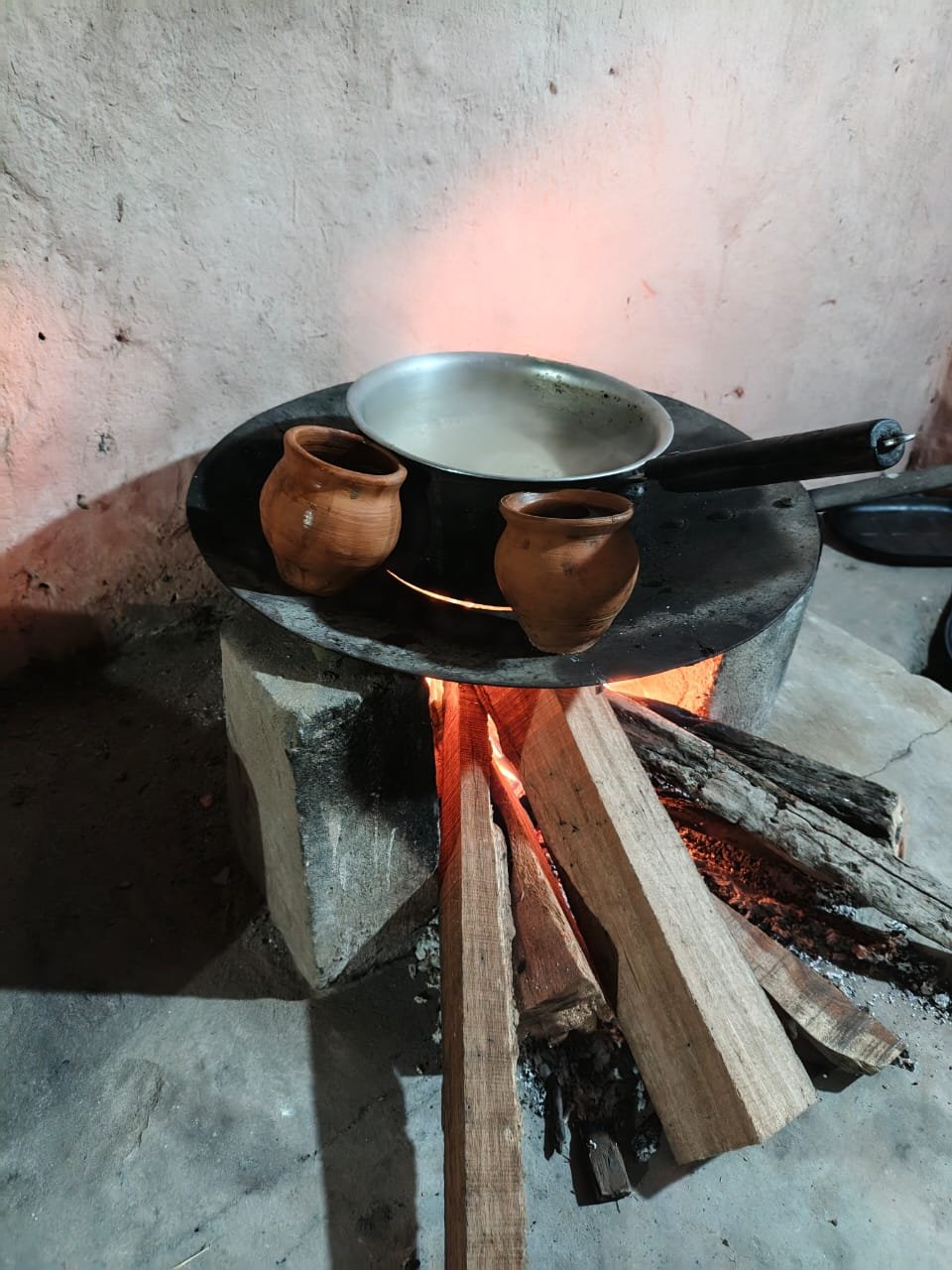 Traditional wood-fire cooking at YULSA